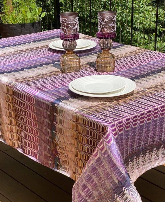 Purple Cloth Tablecloth